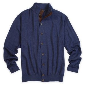 Cardigan Sweater Spike Italian Merino